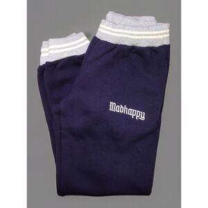 Madhappy Alumni Heritage Sweatpants S‎ Plum Purple Fleece NEW